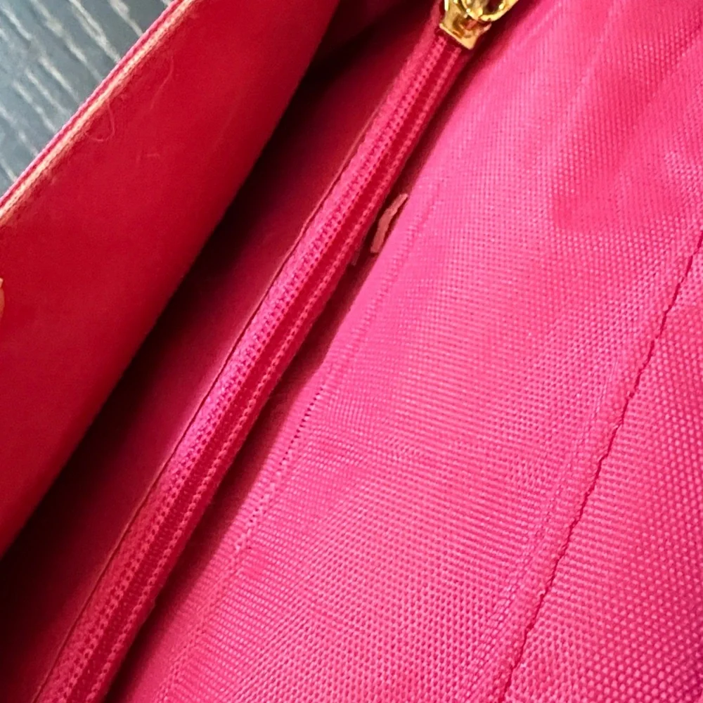 Spartina 449 Maritime Crossbody Purse Matching Wristlet Wallet Pink Navy - Picture 12 of 16